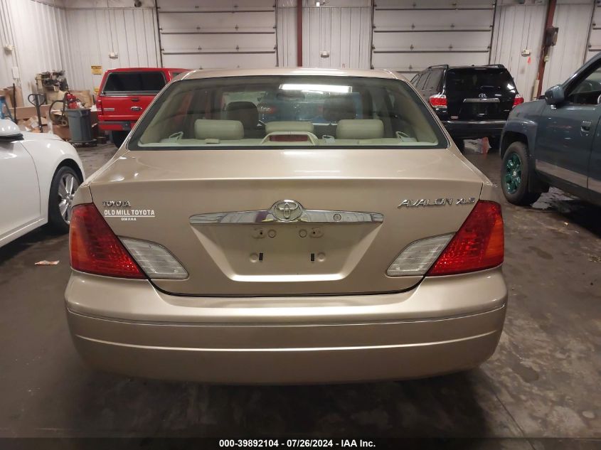 2002 Toyota Avalon Xls VIN: 4T1BF28B82U236590 Lot: 39892104