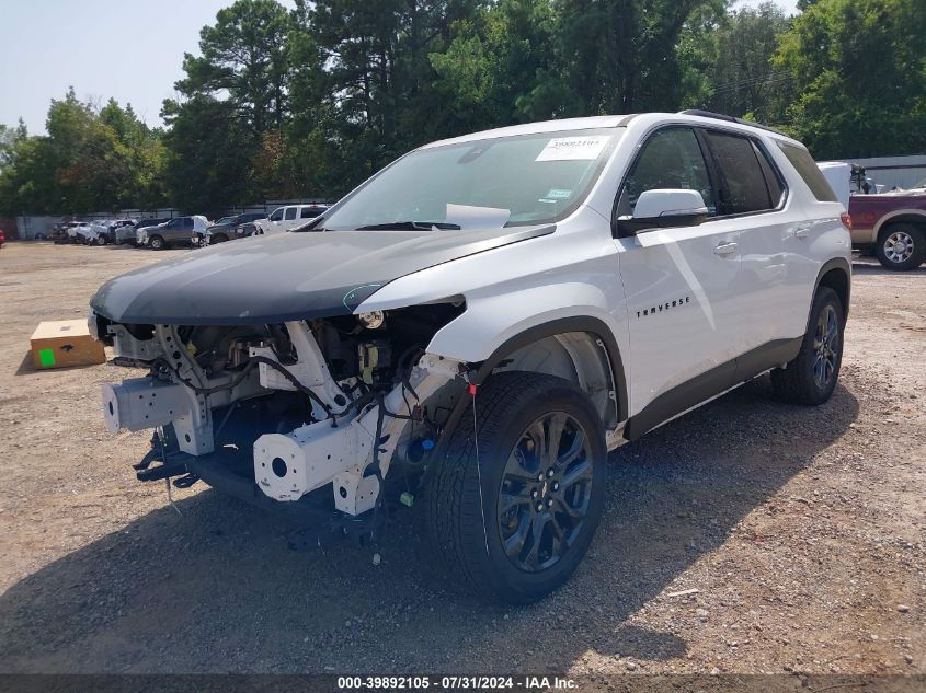 1GNERJKW8MJ236504 2021 CHEVROLET TRAVERSE - Image 2