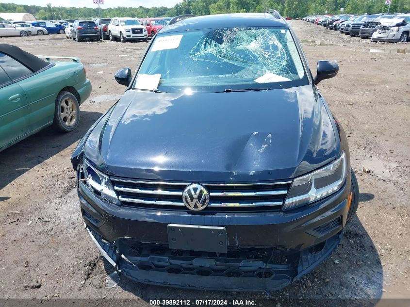 2021 Volkswagen Tiguan 2.0T Se/2.0T Se R-Line Black/2.0T Sel VIN: 3VV2B7AX9MM016600 Lot: 39892112