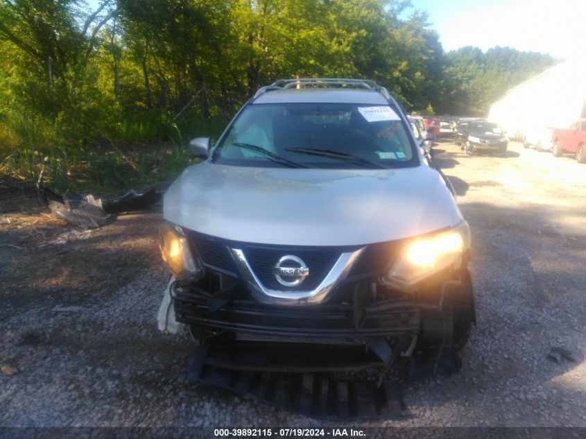 2015 Nissan Rogue Sl VIN: 5N1AT2MV8FC793659 Lot: 39892115