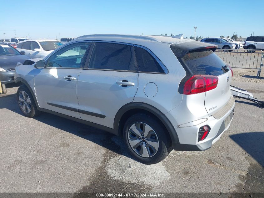 2021 Kia Niro Lx/Lxs VIN: KNDCB3LC6M5486580 Lot: 39892144