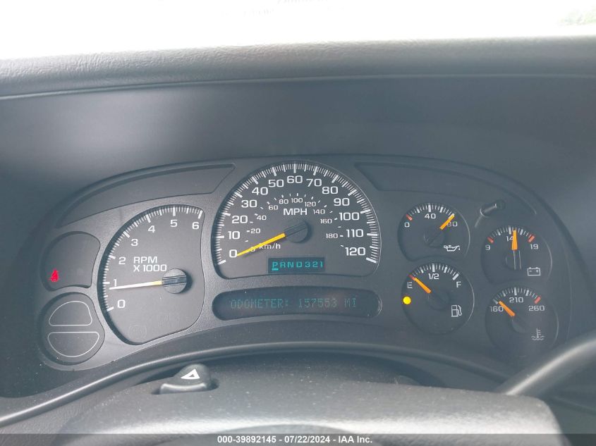 2005 GMC Sierra 1500 Sle VIN: 2GTEC13T651137397 Lot: 39892145