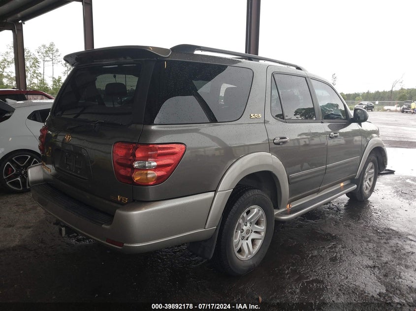 2003 Toyota Sequoia Sr5 VIN: 5TDZT34A23S155119 Lot: 39892178