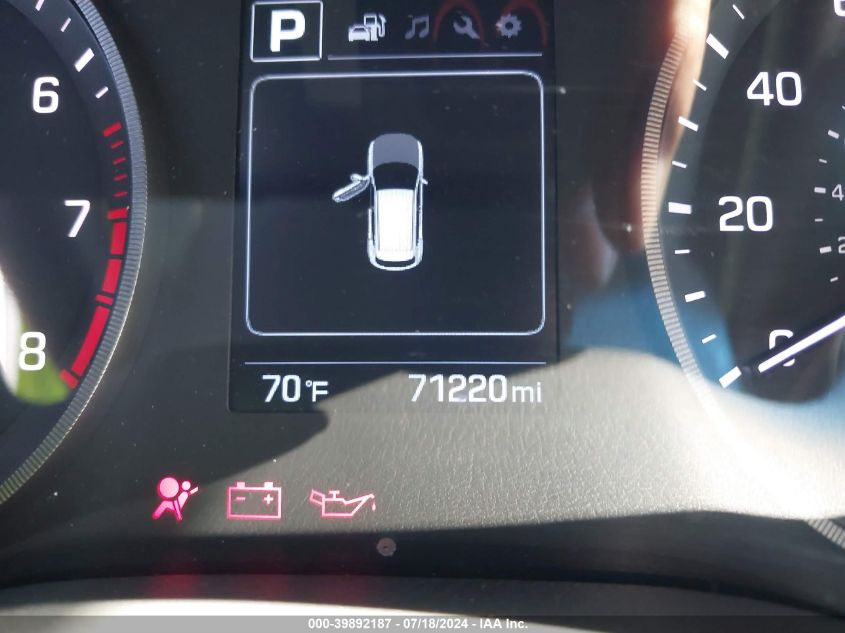 2016 Hyundai Tucson Se VIN: KM8J33A45GU207299 Lot: 39892187