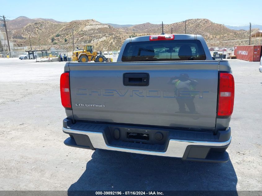 2022 Chevrolet Colorado 2Wd Short Box Wt VIN: 1GCGSBEA0N1296774 Lot: 39892196