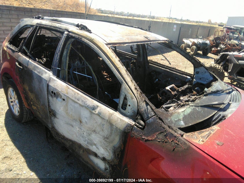 2007 Ford Edge Se VIN: 2FMDK36C17BA59318 Lot: 39892199