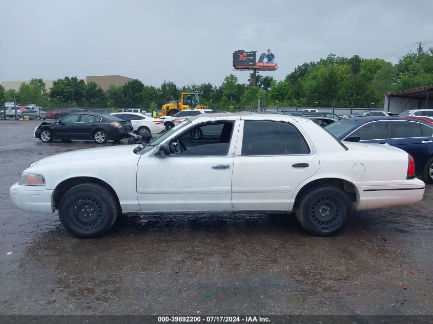 2000 Ford Crown Victoria Police Interceptor VIN: 2FAFP71W3YX167005 Lot: 39892200