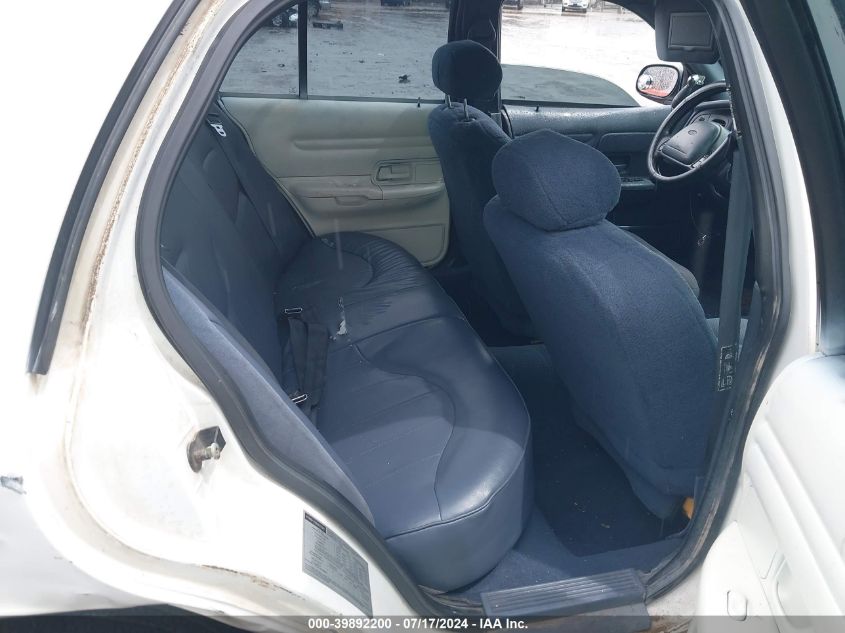 2000 Ford Crown Victoria Police Interceptor VIN: 2FAFP71W3YX167005 Lot: 39892200