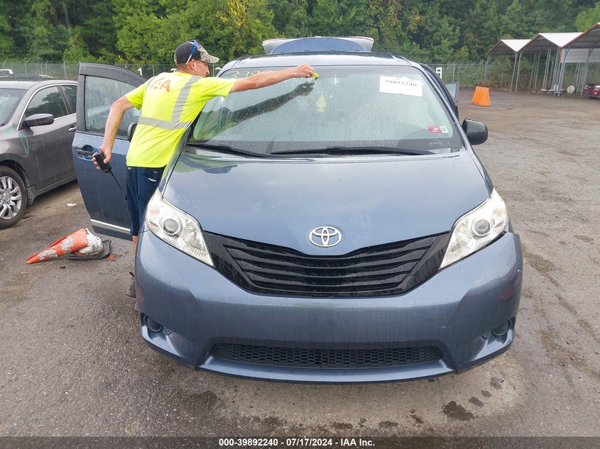 2015 Toyota Sienna L 7 Passenger VIN: 5TDZK3DC2FS673496 Lot: 39892240