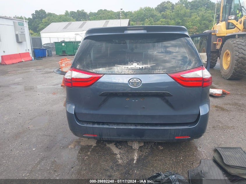 2015 Toyota Sienna L 7 Passenger VIN: 5TDZK3DC2FS673496 Lot: 39892240
