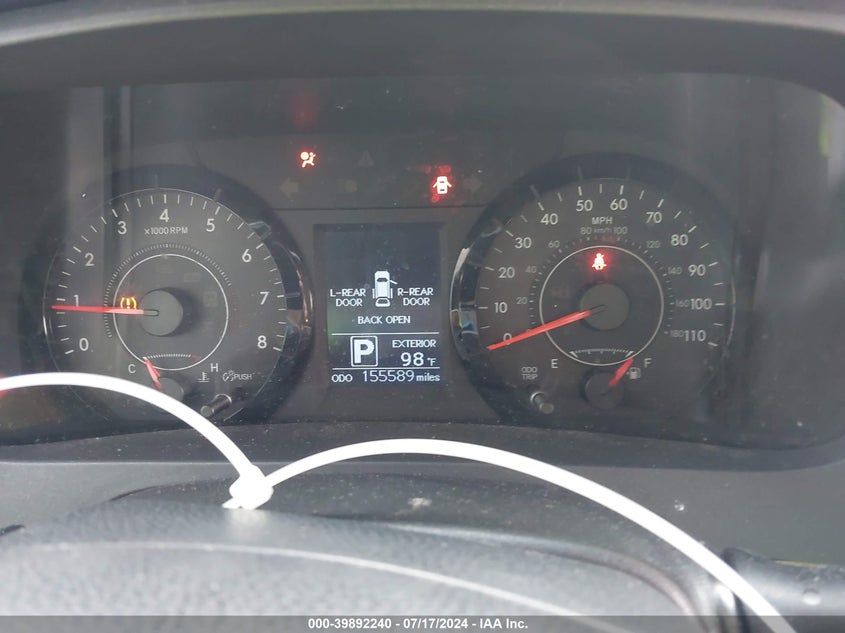 2015 Toyota Sienna L 7 Passenger VIN: 5TDZK3DC2FS673496 Lot: 39892240