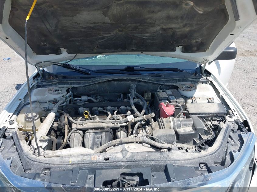 2010 Ford Fusion S VIN: 3FAHP0GA8AR395064 Lot: 39892241