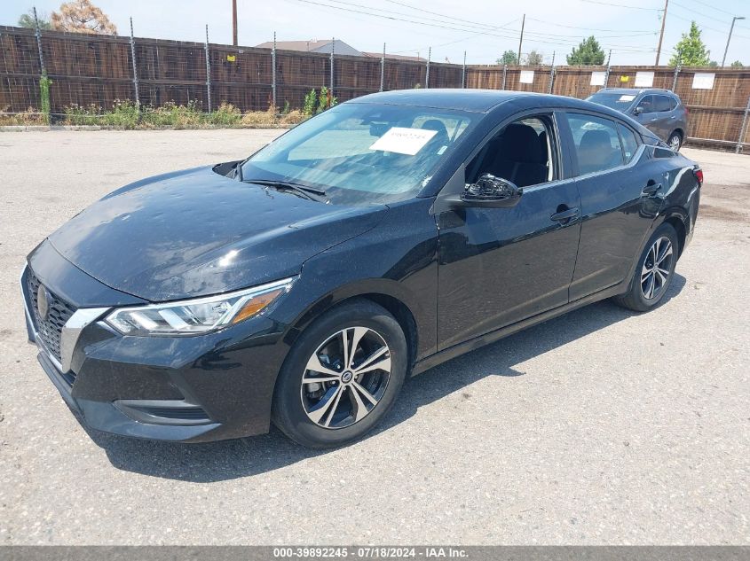 2023 Nissan Sentra Sv Xtronic Cvt VIN: 3N1AB8CV9PY252868 Lot: 39892245