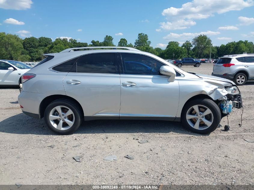 2015 Lexus Rx 350 VIN: 2T2BK1BA2FC296504 Lot: 39892249