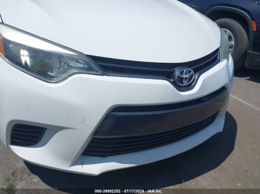 2016 TOYOTA COROLLA LE - 2T1BURHE6GC568223