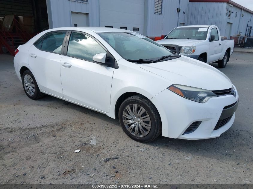 2016 TOYOTA COROLLA LE - 2T1BURHE6GC568223