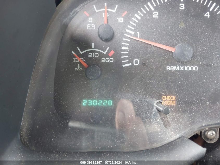 1999 Dodge Ram 1500 St VIN: 3B7HC13Y8XM599268 Lot: 39892257