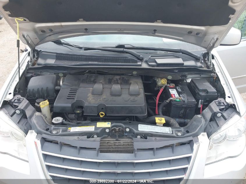 2010 Chrysler Town & Country Touring Plus VIN: 2A4RR8DX7AR361469 Lot: 39892300