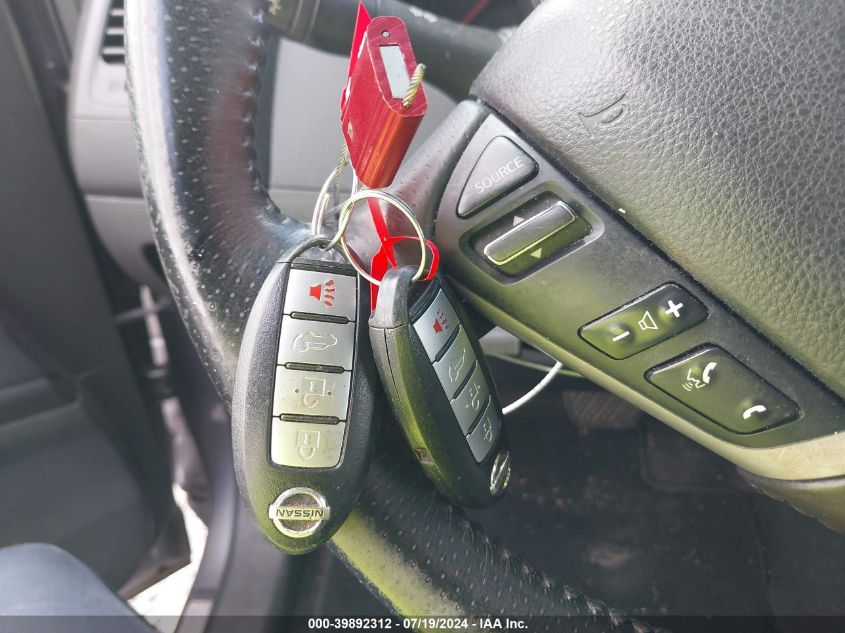 2013 Nissan Murano Sl VIN: JN8AZ1MU6DW212146 Lot: 39892312