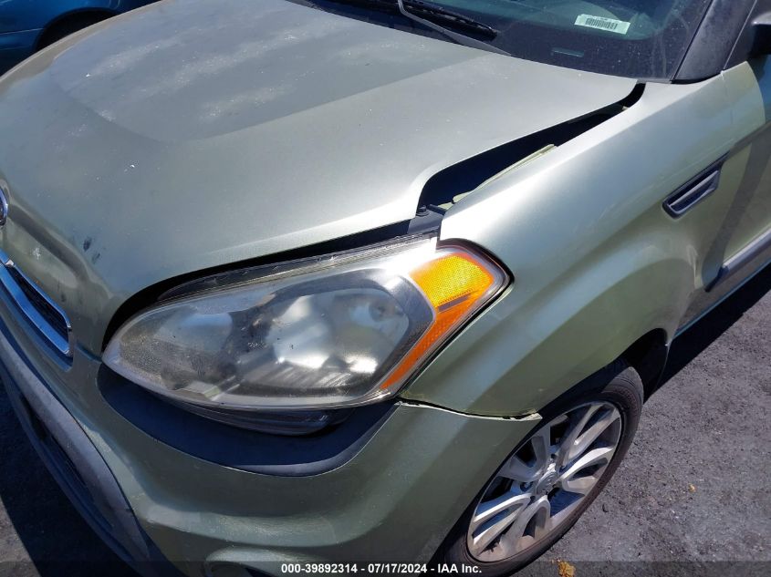 2012 Kia Soul + VIN: KNDJT2A63C7447945 Lot: 39892314