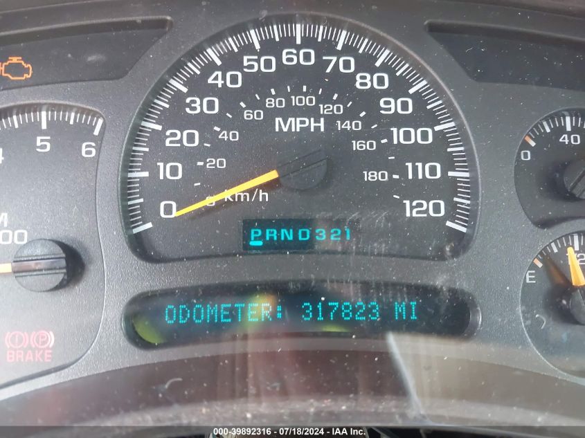 2003 Chevrolet Tahoe C1500 VIN: 1GNEC13Z73R302227 Lot: 39892316