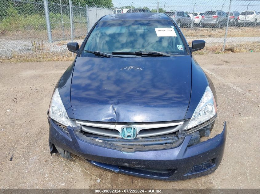 2006 Honda Accord 2.4 Vp VIN: 1HGCM561X6A182275 Lot: 39892324