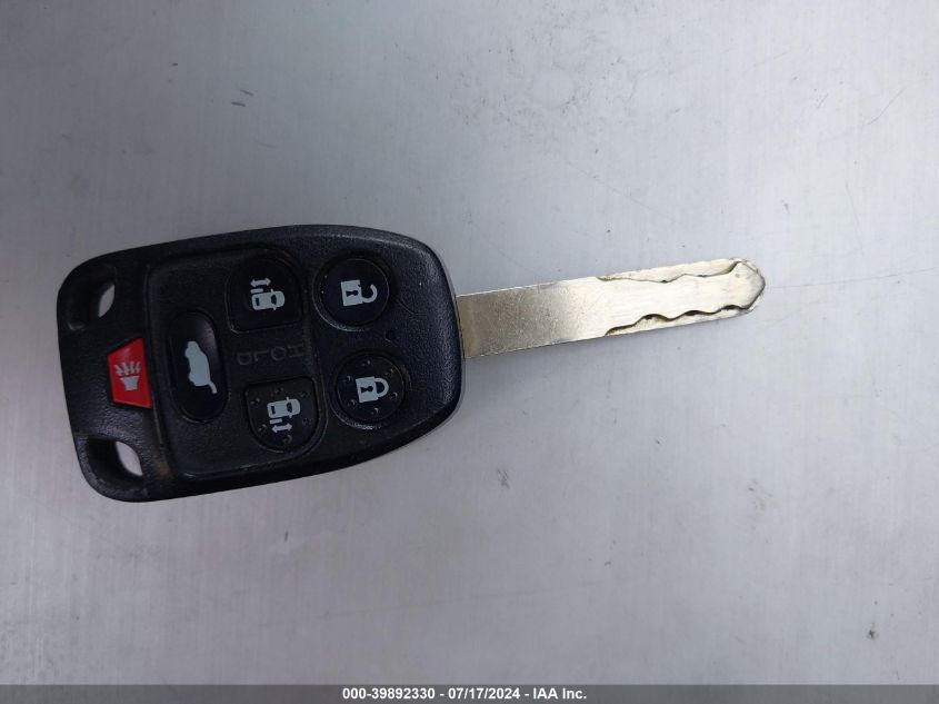 2012 Honda Odyssey Touring/Touring Elite VIN: 5FNRL5H97CB100892 Lot: 39892330