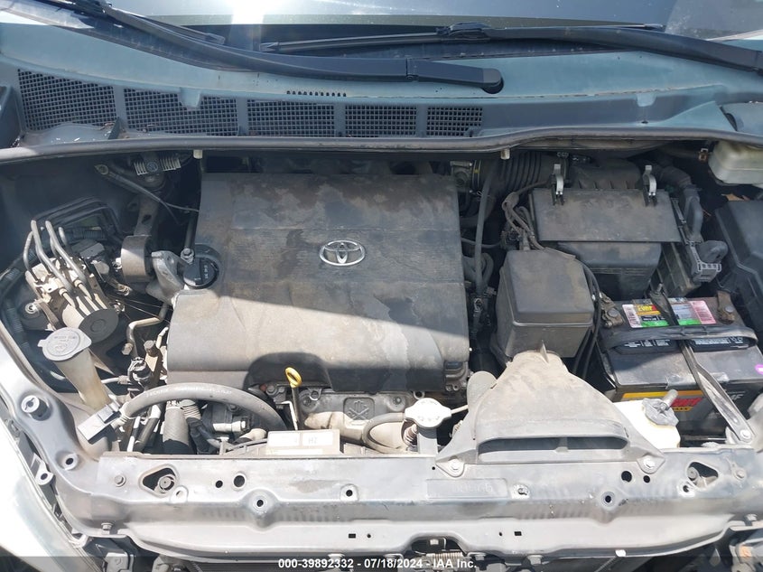 2012 Toyota Sienna Base V6 7 Passenger VIN: 5TDZK3DC5CS253274 Lot: 39892332