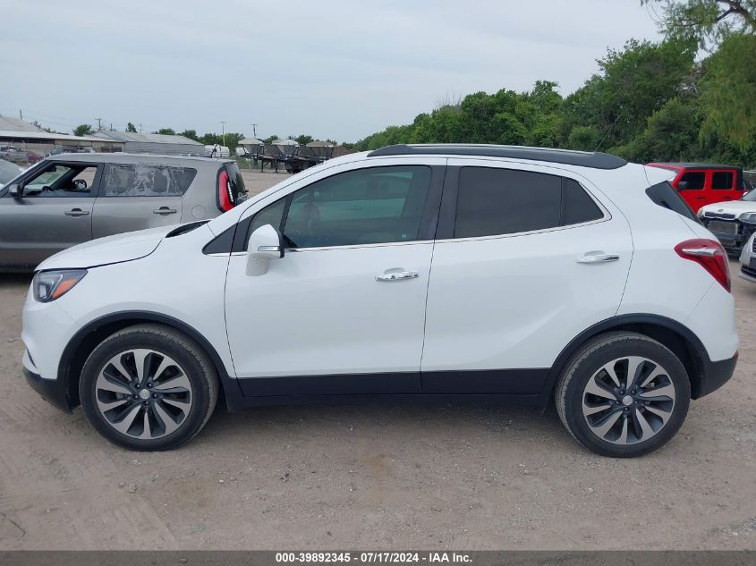 2019 Buick Encore Fwd Essence VIN: KL4CJCSM8KB941077 Lot: 39892345