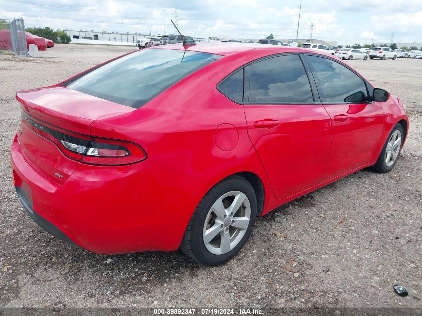 2016 Dodge Dart Sxt VIN: 1C3CDFBB7GD750196 Lot: 39892347