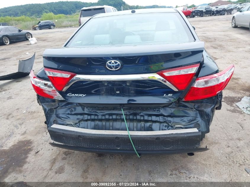 2016 Toyota Camry Le VIN: 4T4BF1FK4GR536850 Lot: 39892355