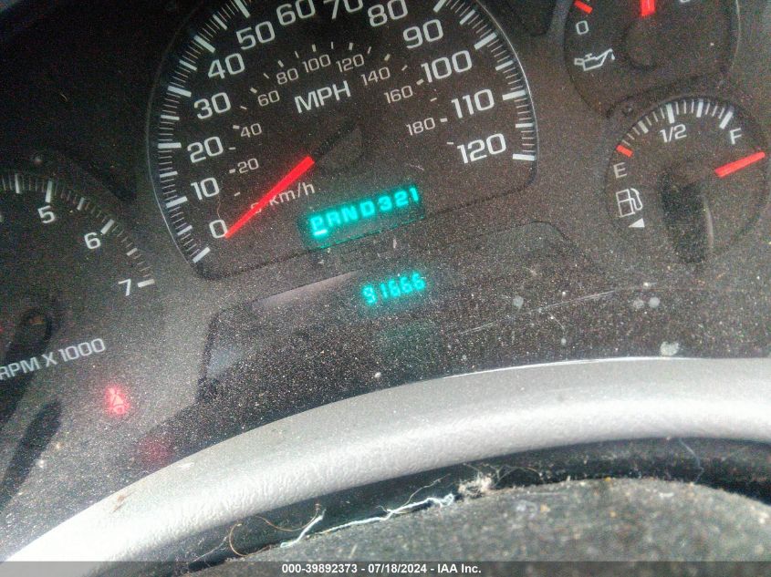 2005 Chevrolet Trailblazer Ls VIN: 1GNDS13S952194237 Lot: 39892373