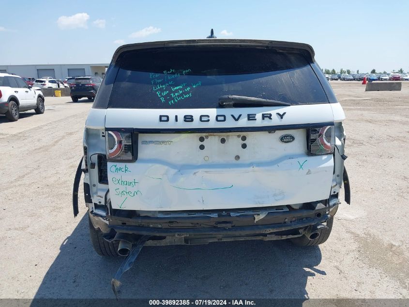 2016 Land Rover Discovery Sport Hse VIN: SALCR2BG5GH545074 Lot: 39892385