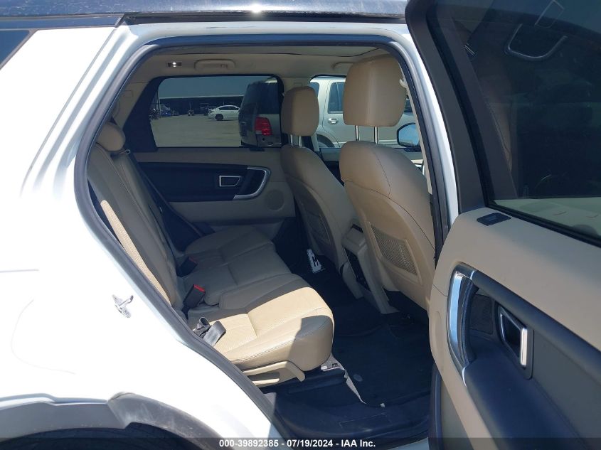 2016 Land Rover Discovery Sport Hse VIN: SALCR2BG5GH545074 Lot: 39892385