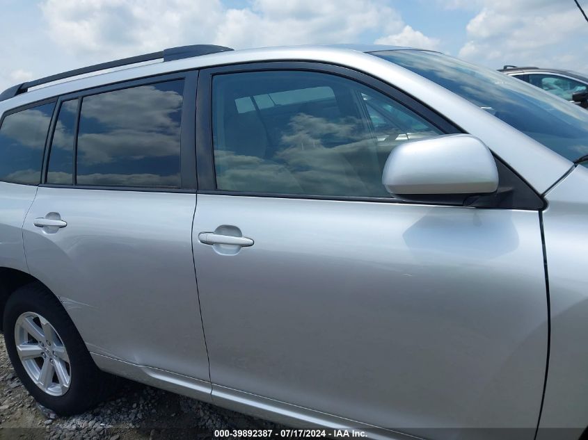 2008 Toyota Highlander VIN: JTEDS41A682022655 Lot: 39892387