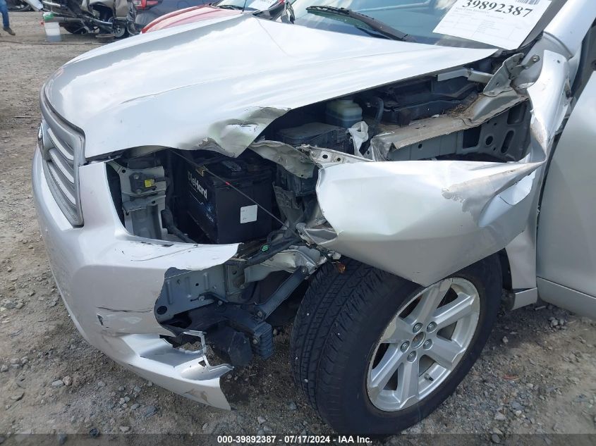 2008 Toyota Highlander VIN: JTEDS41A682022655 Lot: 39892387