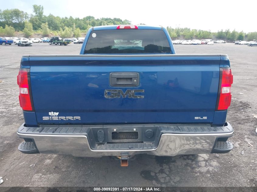 2016 GMC Sierra 1500 Sle VIN: 3GTU2MEC7GG248693 Lot: 39892391