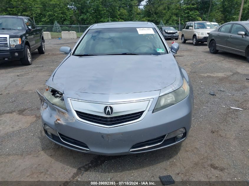 2012 Acura Tl 3.7 VIN: 19UUA9F74CA001997 Lot: 39892393