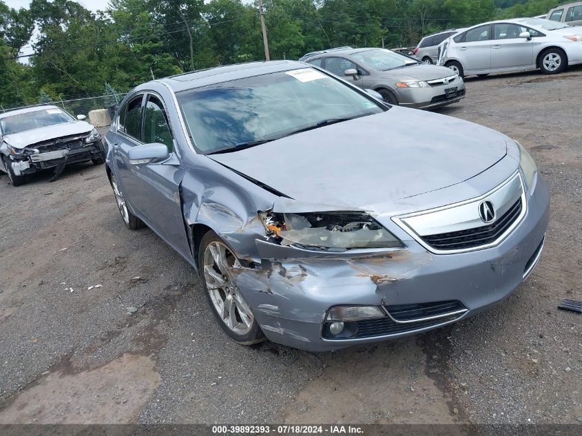 2012 Acura Tl 3.7 VIN: 19UUA9F74CA001997 Lot: 39892393