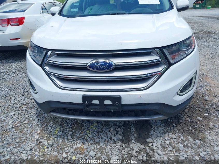 2018 Ford Edge Sel VIN: 2FMPK3J95JBC32841 Lot: 39892399