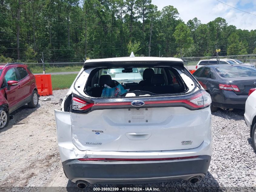 2018 Ford Edge Sel VIN: 2FMPK3J95JBC32841 Lot: 39892399