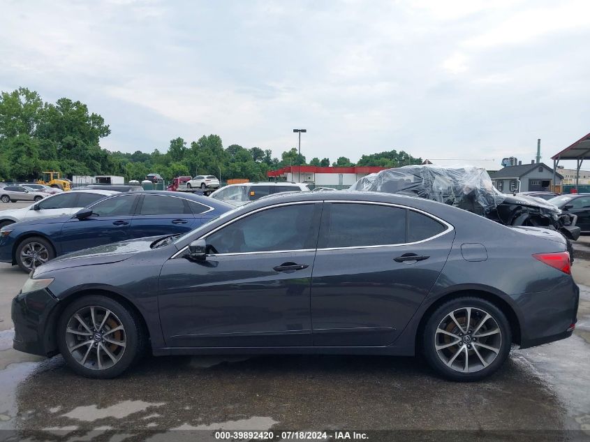 2015 Acura Tlx V6 Advance VIN: 19UUB3F74FA006826 Lot: 39892420