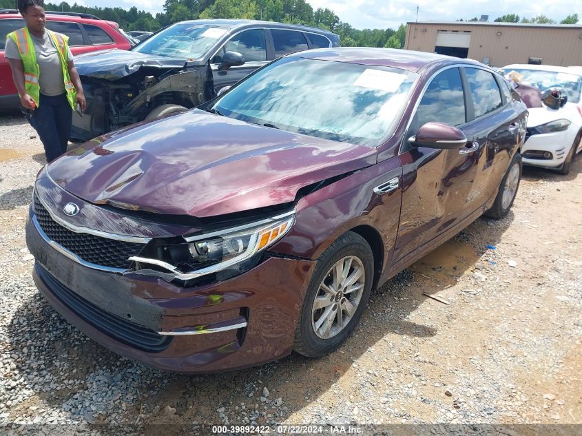 5XXGT4L39HG151805 2017 KIA OPTIMA - Image 2