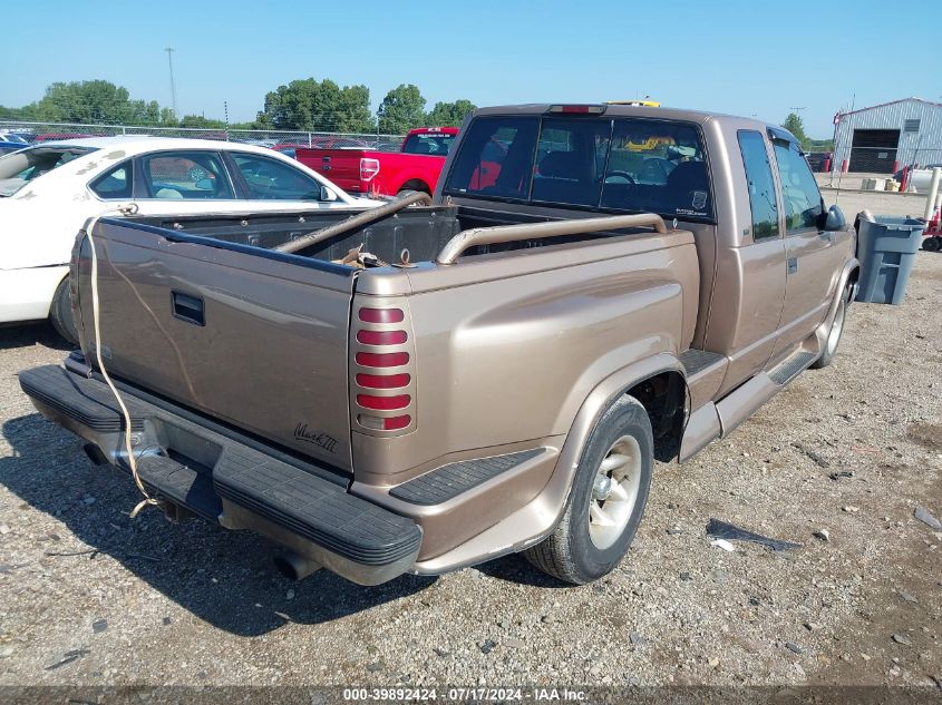 1997 GMC Sierra 1500 Sl Wideside VIN: 2GTEC19R1V1530123 Lot: 39892424