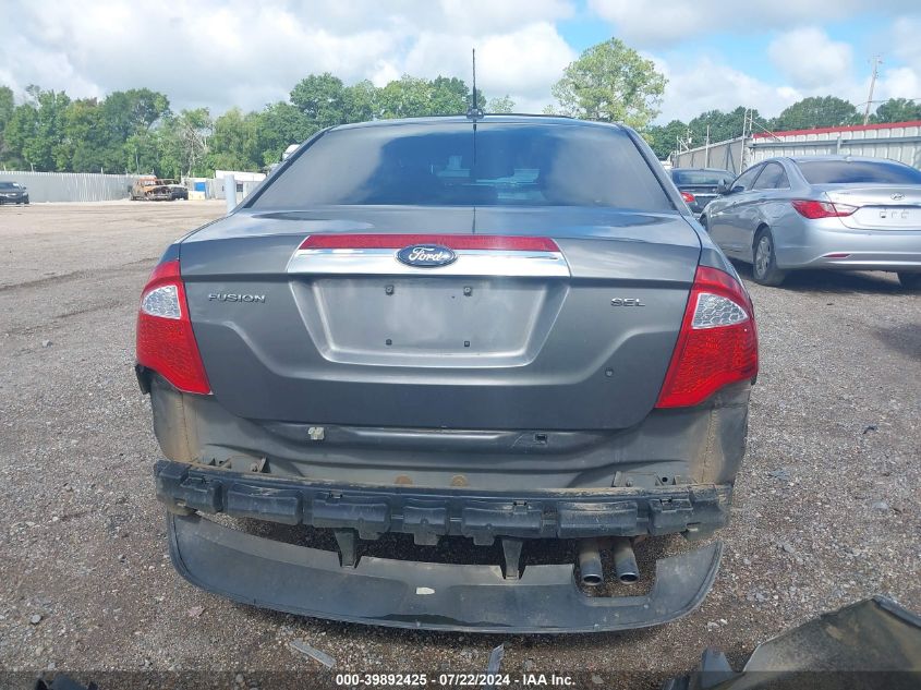 2011 Ford Fusion Sel VIN: 3FAHP0JA2BR240858 Lot: 39892425