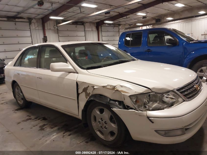 2003 Toyota Avalon Xls VIN: 4T1BF28B23U268212 Lot: 39892428