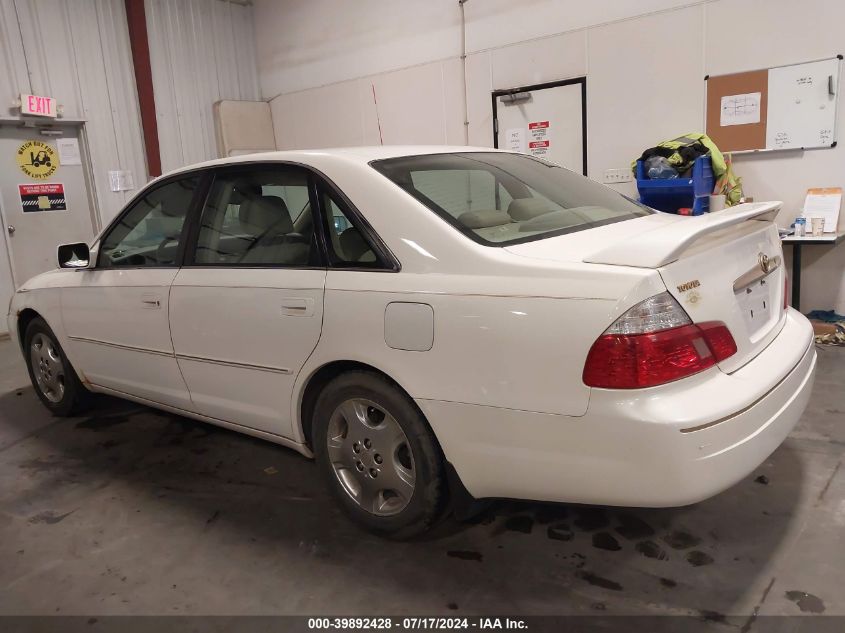 2003 Toyota Avalon Xls VIN: 4T1BF28B23U268212 Lot: 39892428