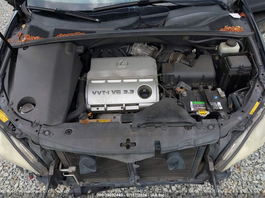 2004 Lexus Rx 330 VIN: JTJHA31U940047131 Lot: 39892440