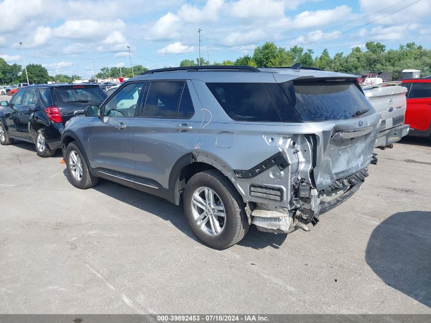 2021 Ford Explorer Xlt VIN: 1FMSK8DH3MGB01155 Lot: 39892453