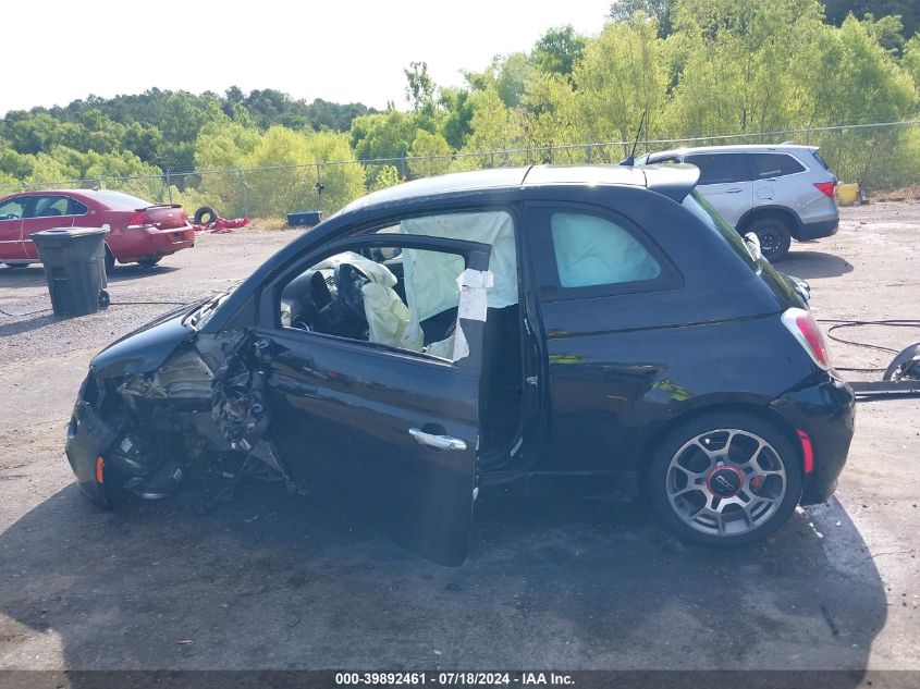 2012 Fiat 500 Sport VIN: 3C3CFFBR3CT343262 Lot: 39892461